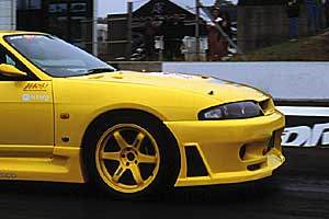 JUN AUTO FRONT BUMPER SPOILER  For NISSAN SKYLINE GT-R BCNR33 - 8002W-N003