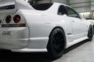 TOP SECRET G-FORCE REAR MUDGUARD FRP FOR NISSAN SKYLINE GT-R BNR33 TOP-SECRET-00425