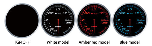DEFI ADVANCE BF TURBO GAUGE 120KPA MODEL BLUE FOR  DF10003