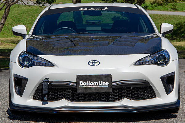 CHARGE SPEED BRAKE DUCT FRP BLACK GEL FOR TOYOTA 86 ZN6 KOUKI CAHRGESPEED-00062