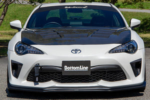 CHARGE SPEED BRAKE DUCT FRP BLACK GEL FOR TOYOTA 86 ZN6 KOUKI CAHRGESPEED-00062