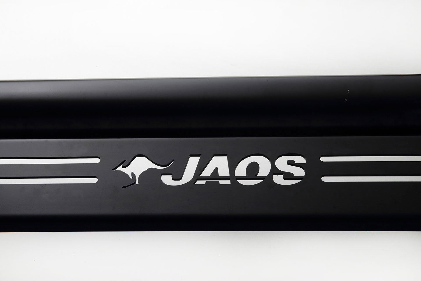 JAOS FRONT SKID BAR BLACK:BLACK FOR TOYOTA LAND CRUISER 300 GRSPORT B150052D