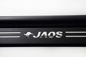 JAOS FRONT SKID BAR BLACK:BLACK FOR TOYOTA LAND CRUISER 300 GRSPORT B150052D