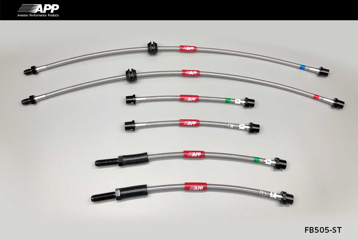 APP BRAKE LINE SYSTEM STEEL FITTING FOR BMW 3 SERIES E90 (SEDAN) VA40 FB505-ST
