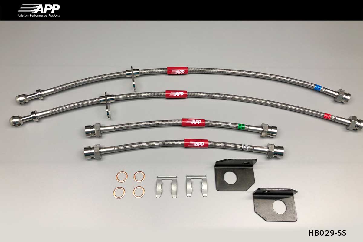 APP BRAKE LINE SYSTEM STAINLESS FITTING FOR HONDA N-ONE JG1 JG2 HB029-SS