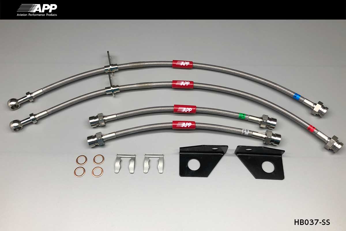APP BRAKE LINE SYSTEM STAINLESS FITTING FOR HONDA N-ONE JG3 HB037-SS