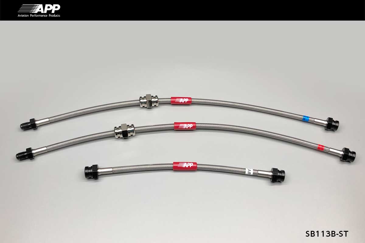 APP BRAKE LINE SYSTEM STEEL FITTING FOR SUZUKI ALTO WORKS HA11S HB11S SB113B-ST