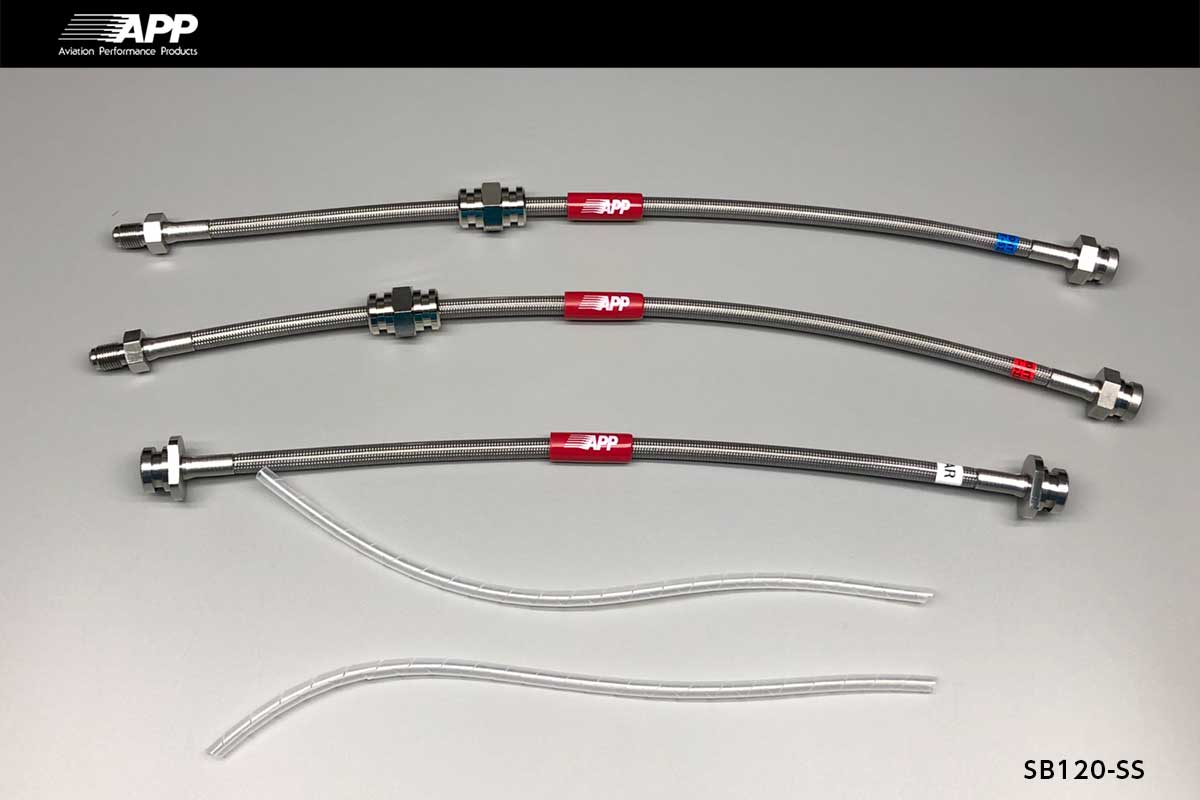 APP BRAKE LINE SYSTEM STAINLESS FITTING FOR SUZUKI CARRY DA52T DB52T DA62T SB120-SS