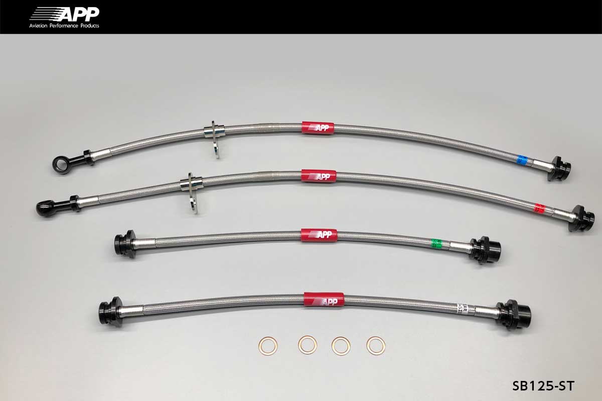 APP BRAKE LINE SYSTEM STEEL FITTING FOR SUZUKI ALTO LAPIN CHOCOLAT HE21S SB125-ST