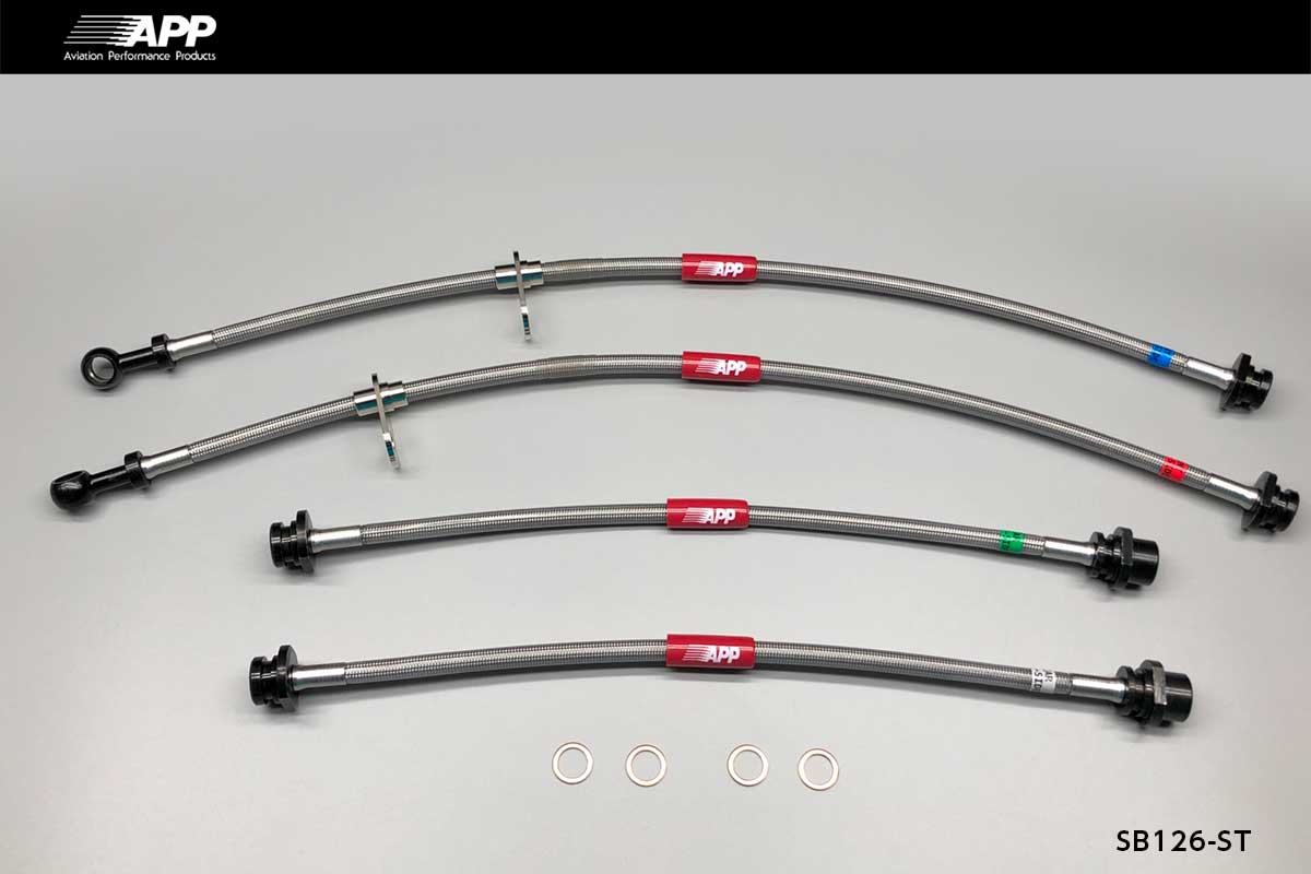 APP BRAKE LINE SYSTEM STEEL FITTING FOR SUZUKI ALTO LAPIN CHOCOLAT HE21S SB126-ST
