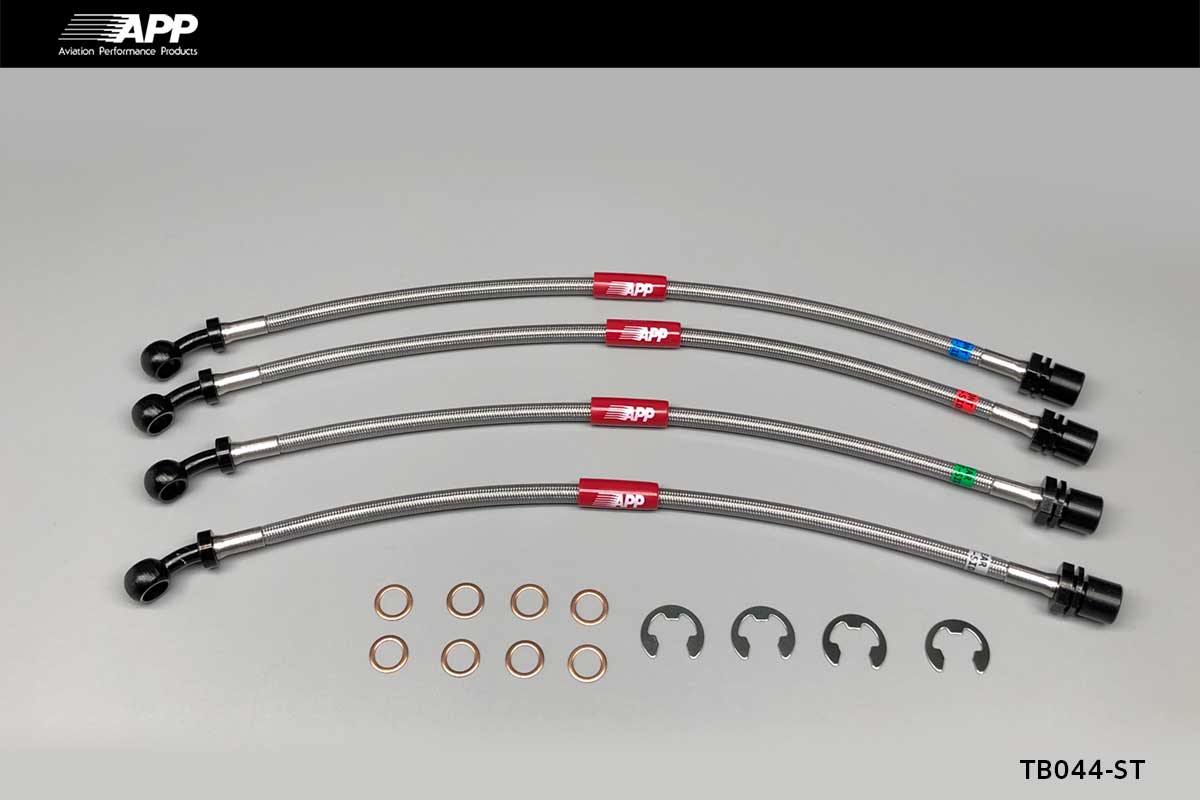 APP BRAKE LINE SYSTEM STEEL FITTING FOR TOYOTA MARK II BLIT GX110 JZX110 GX110W JZX110W TB044-ST