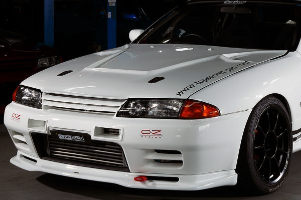 TOP SECRET G-FORCE AERO BONNET FRP FOR NISSAN SKYLINE GT-R BNR32 TOP-SECRET-00445