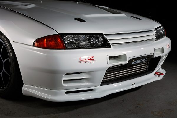 TOP SECRET FRONT LIP SPOILER CARBON FOR NISSAN SKYLINE GT-R BNR32 TOP-SECRET-00450