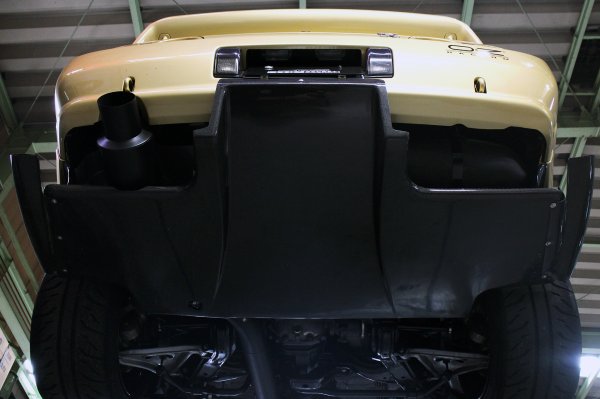 TOP SECRET REAR UNDER DIFFUSER PRO FOR NISSAN SKYLINE GT-R BNR34 TOP-SECRET-00372