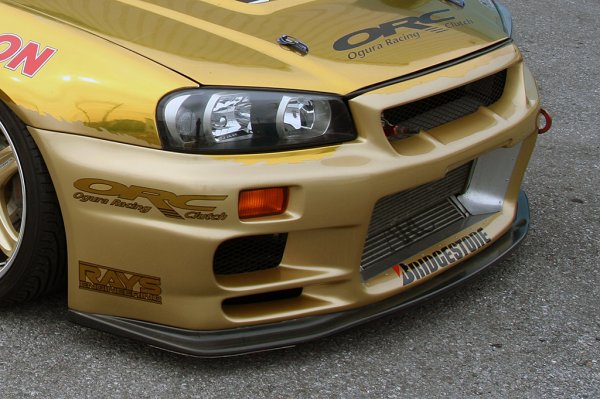 TOP SECRET G-FORCE FRONT DIFFUSER CARBON FOR NISSAN SKYLINE GT-R BNR34 TOP-SECRET-00377