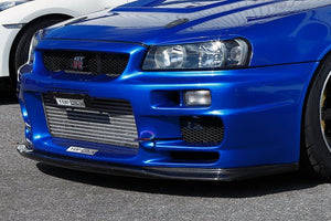 TOP SECRET G-FORCE FRONT BUMPER SPOILER FRP FOR NISSAN SKYLINE GT-R BNR34 TOP-SECRET-00375