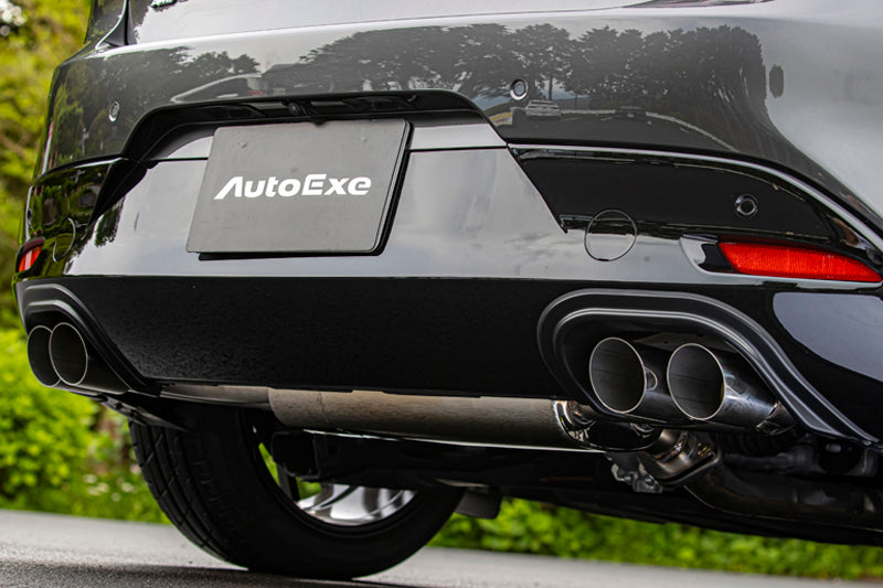 AUTOEXE MUFFLER GARNISH FOR MAZDA MAZDA3 BP SERIES FASTBACK MBP2410