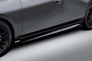 AUTOEXE SIDE UNDER SPOILER PIANO BLACK PAINTED FOR MAZDA MAZDA3 BP SERIES BPA1V4910