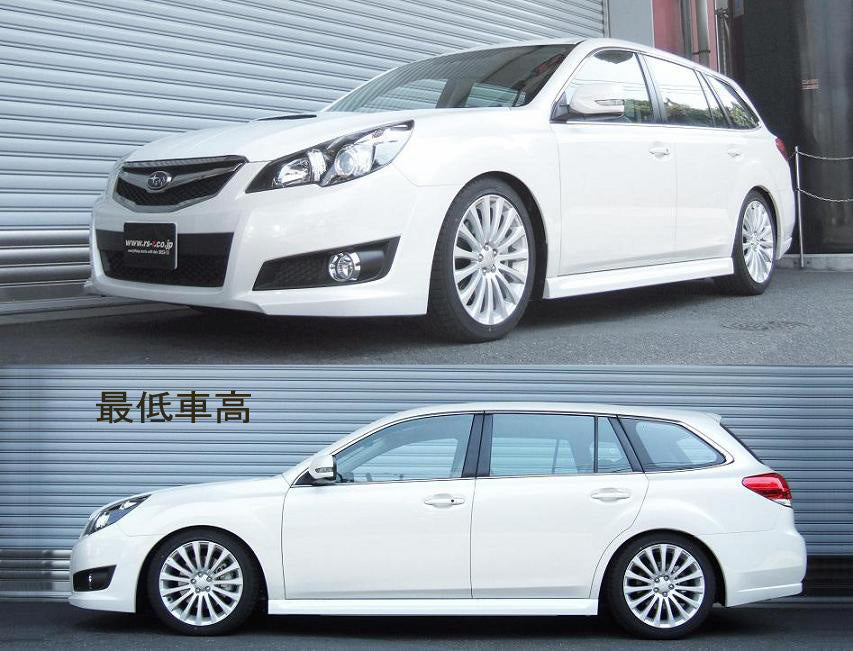 RS-R BASIC-I COILOVER SUSPENSION RECOMMENDED SPRING RATE FOR SUBARU LEGACY TOURING WAGON BR9 BAIF660M