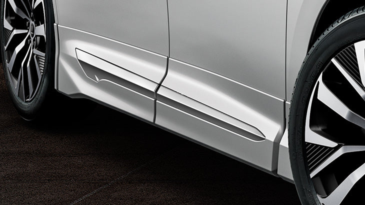 MODELLISTA SIDE SKIRT BLACK FOR TOYOTA ALPHARD AGH40W Z PREMIER MSD44-58003-C0