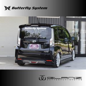 BUTTERFLY SYSTEM GLANZ MODEL AERO UNPAINTED REAR HALF SPOLER FOR DAIHATSU MOVE CUSTOM LA150S BUTTERFLY-SYSTEM-00006