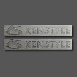 KENSTYLE KS LOGO PLATE SET 2 PIECES 1 SET FOR  KENSTYLE-00076