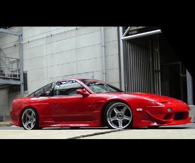 CAR MAKE T&E [VERTEX RIDGE] RPS13 RS13 180SX (ONE EIGHTY) BUMPER CANARD RIGHT SIDE (DRIVER'S SIDE) ONLY FOR  CARMAKETE-02185