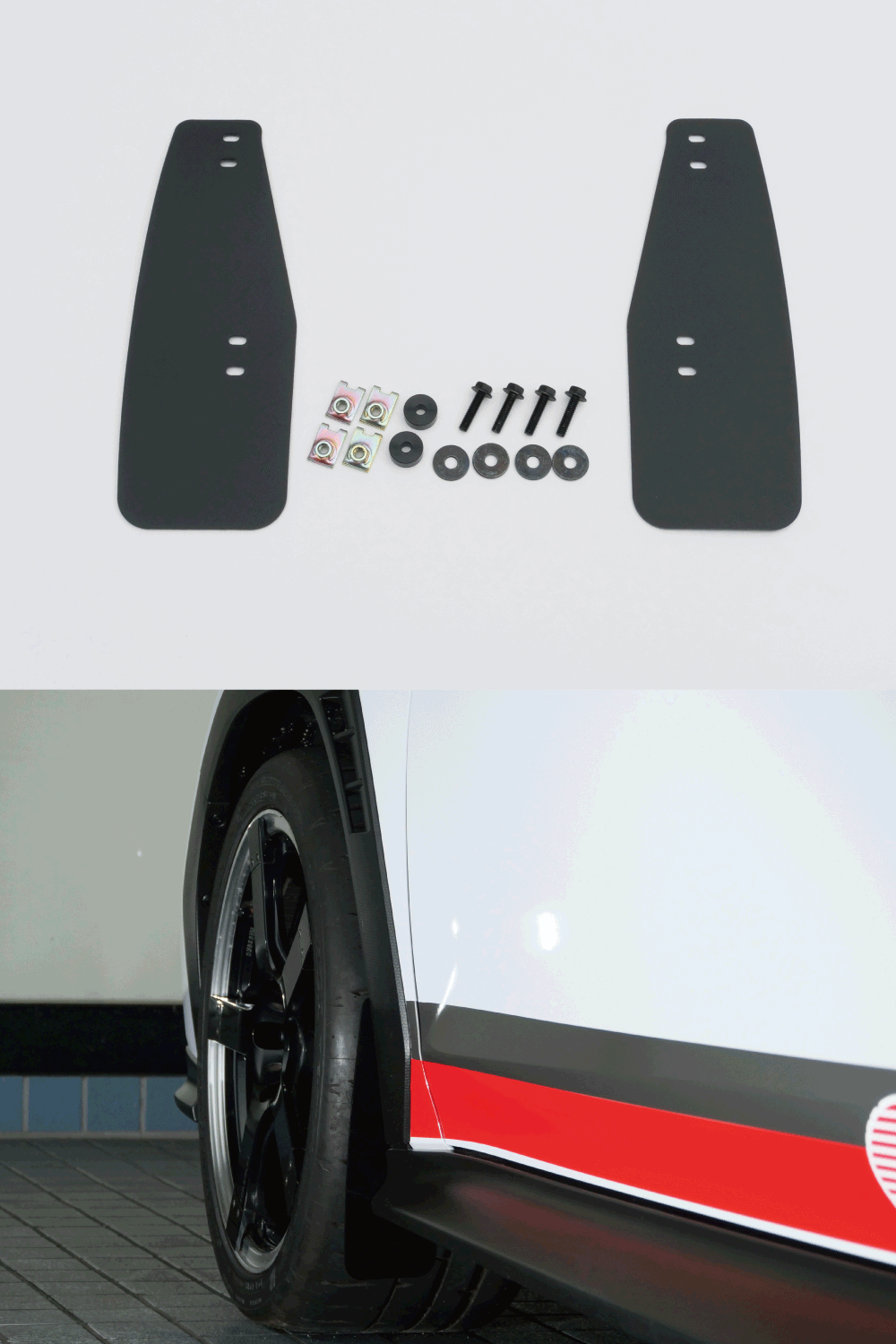 CUSCO SPORTS FLAP BLACK FOR SUBARU WRX S4 VBH 6A2 850 FB