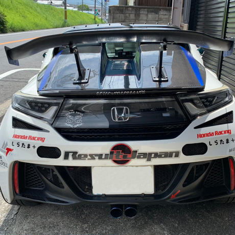RESULT JAPAN GT WING LEGAL TYPE FRP UNPAINTED FOR HONDA S660 JW5