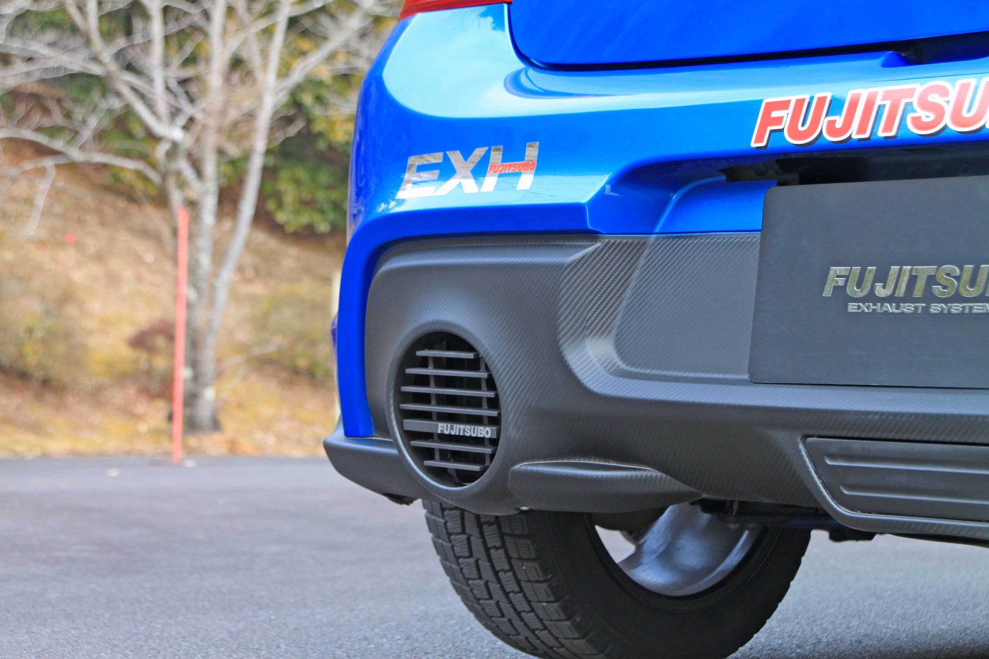 FUJITSUBO EXH+ MUFFLER GARNISH FOR SUZUKI SWIFT SPORTS ZC33S 073-81562