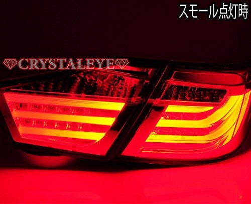 CRYSTAL EYE FIBER LED TAIL (RED SMOKE) FOR TOYOTA CAMRY 50  L026RS