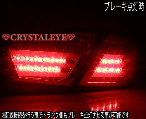 CRYSTAL EYE FIBER LED TAIL (RED SMOKE) FOR TOYOTA CAMRY 50  L026RS