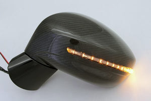 TOP SECRET CARBON LED MIRROR FOR NISSAN GT-R R35 TOP-SECRET-00130