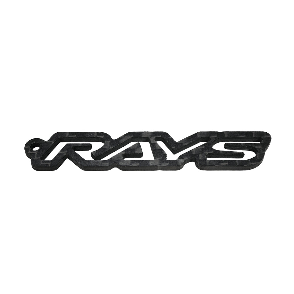 RAYS RAYS CARBON KEY CHAIN 74090200002CB