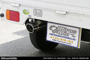WIRUS WIN COMPACT MUFFLER POPPER TYPE FOR SUZUKI CARRY DA63T ZENKI K6A