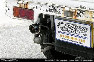 WIRUS WIN COMPACT MUFFLER SPORTS TYPE FOR SUZUKI CARRY V-DD51T 4WD F6A WIRUS-WIN-00035