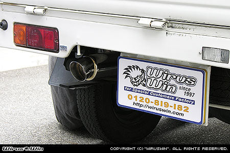 WIRUS WIN COMPACT MUFFLER SPORTS TYPE FOR SUZUKI CARRY GD-DA52T GD-DB52T LE-DA62T LE-DA63T F6A K6A WIRUS-WIN-00019