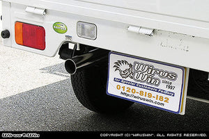 WIRUS WIN COMPACT MUFFLER RACING TYPE FOR SUZUKI CARRY EBD-DA63T ZENKI K6A WIRUS-WIN-00071