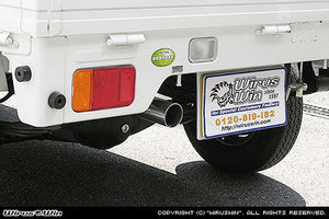 WIRUS WIN COMPACT MUFFLER RACING TYPE FOR SUZUKI CARRY DA63T ZENKI K6A WIRUS-WIN-00004