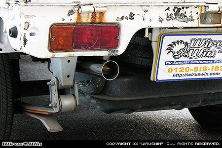 WIRUS WIN COMPACT MUFFLER RACING TYPE FOR SUZUKI CARRY DC51T DC51B DD51T DD51B F6A WIRUS-WIN-00012