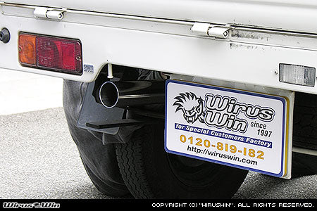 WIRUS WIN COMPACT MUFFLER RACING TYPE FOR HONDA ACTY GBD-HA6 GBD-HA7 EBD-HA8 EBD-HA9 E07Z WIRUS-WIN-00025