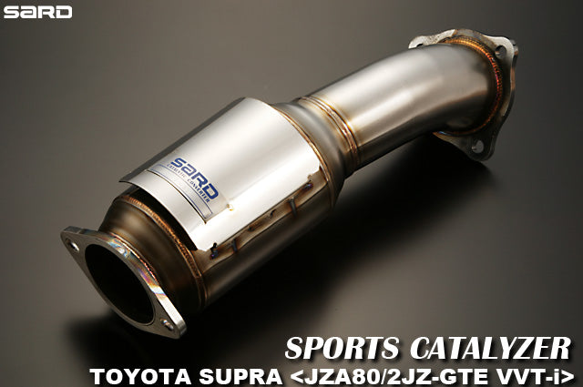 SARD SPORTS CATALYZER For TOYOTA SUPRA VVT-i JZA80 89088