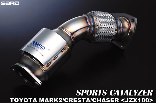 SARD SPORTS CATALYZER For TOYOTA MARK2 CRESTA CHASER JZX100 89304