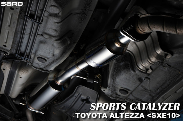 SARD SPORTS CATALYZER For TOYOTA ALTEZZA SXE10 89021