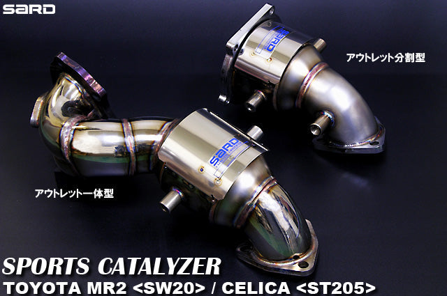 SARD SPORTS CATALYZER For TOYOTA MR2 SW20 89036
