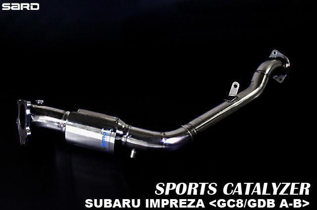 SARD SPORTS CATALYZER For SUBARU IMPREZA sti GC8 Ver.5 6 89041