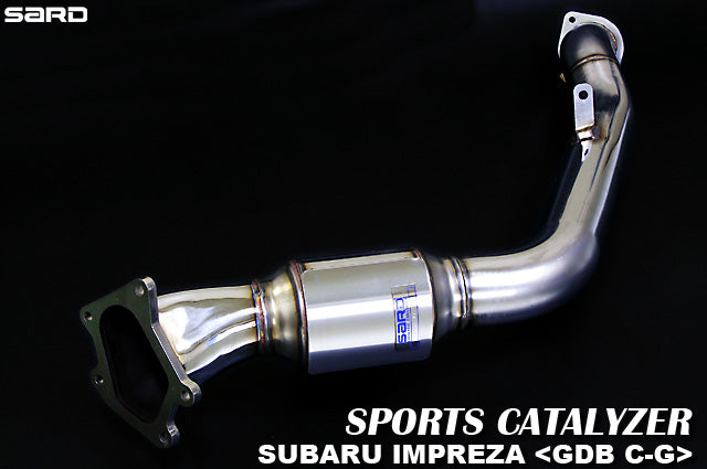 SARD SPORTS CATALYZER For SUBARU IMPREZA sti GDB C D 89043