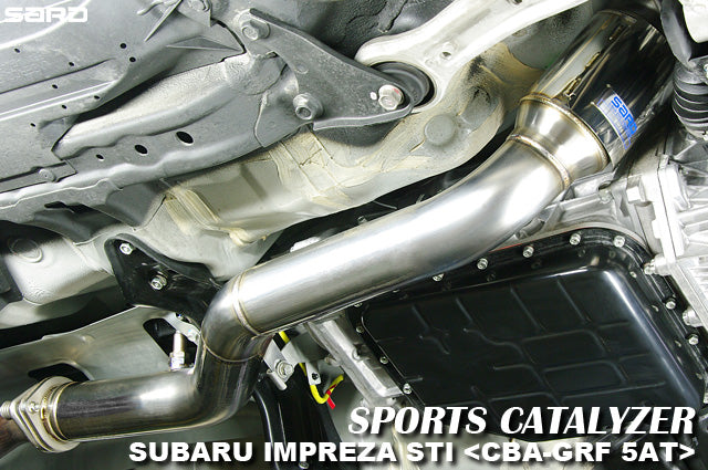 SARD SPORTS CATALYZER For SUBARU IMPREZA sti GRF 89402