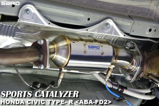 SARD SPORTS CATALYZER For HONDA CIVIC TYPR FD2 89071