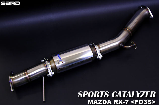 SARD SPORTS CATALYZER For MAZDA RX-7 FD3S 89110